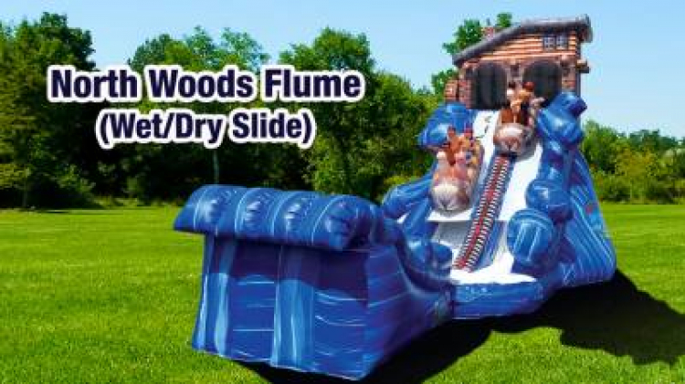 North Woods Flume Slide - WET